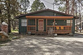 Lovely Creekside Ruidoso Home w/ Hot Tub & Deck!