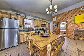 Lovely Creekside Ruidoso Home w/ Hot Tub & Deck!