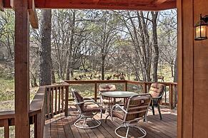 Lovely Creekside Ruidoso Home w/ Hot Tub & Deck!