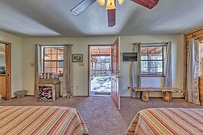 Lovely Creekside Ruidoso Home w/ Hot Tub & Deck!