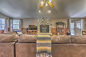 Lovely Creekside Ruidoso Home w/ Hot Tub & Deck!