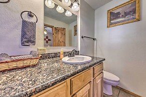 Lovely Creekside Ruidoso Home w/ Hot Tub & Deck!
