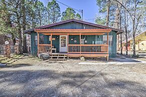 Lovely Creekside Ruidoso Home w/ Hot Tub & Deck!