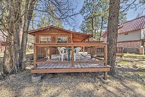 Lovely Creekside Ruidoso Home w/ Hot Tub & Deck!