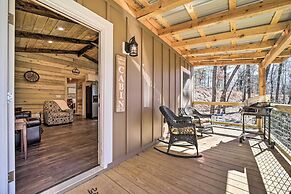 Modern Cabin w/ Fire Pit < 3 Mi to Trails!