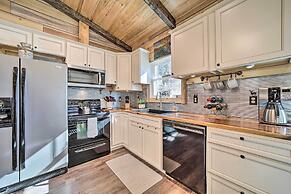 Modern Cabin w/ Fire Pit < 3 Mi to Trails!