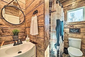 Modern Cabin w/ Fire Pit < 3 Mi to Trails!