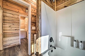 Modern Cabin w/ Fire Pit < 3 Mi to Trails!