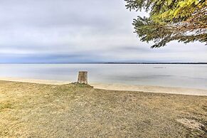 Peaceful Lakefront Houghton Lake Property w/ Patio