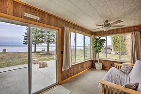 Peaceful Lakefront Houghton Lake Property w/ Patio