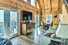 Peaceful Free Union Cabin w/ Deck & Mtn Views