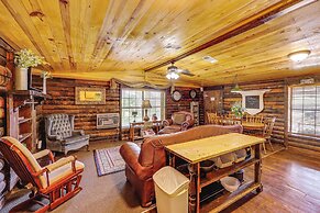 Arkansas Log Cabin Rental Near Lake Greeson!