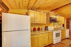 Arkansas Log Cabin Rental Near Lake Greeson!