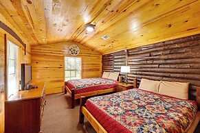 Arkansas Log Cabin Rental Near Lake Greeson!