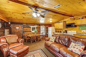 Arkansas Log Cabin Rental Near Lake Greeson!