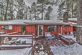 Ruidoso Vacation Rental House w/ Deck & Chiminea!