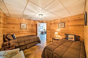 Rustic Keosauqua Gem: Fire Pit & Lake Sugema Views