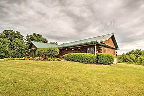 Rustic Keosauqua Gem: Fire Pit & Lake Sugema Views