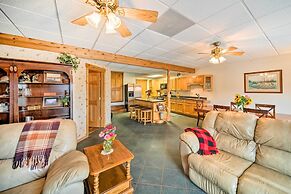 Rustic Keosauqua Gem: Fire Pit & Lake Sugema Views