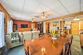 Rustic Keosauqua Gem: Fire Pit & Lake Sugema Views