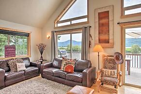 Waterfront Cabin w/ 2 Boat Docks & Mtn Views!