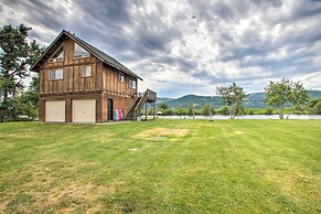 Waterfront Cabin w/ 2 Boat Docks & Mtn Views!