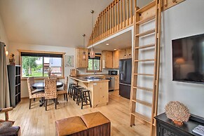 Waterfront Cabin w/ 2 Boat Docks & Mtn Views!