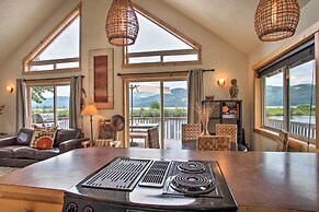 Waterfront Cabin w/ 2 Boat Docks & Mtn Views!