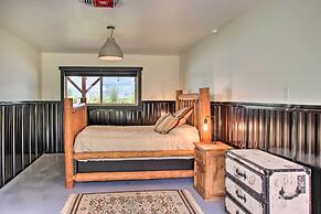 Waterfront Cabin w/ 2 Boat Docks & Mtn Views!