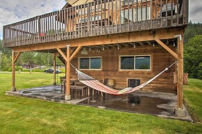 Waterfront Cabin w/ 2 Boat Docks & Mtn Views!