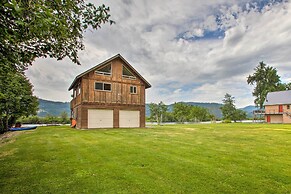 Waterfront Cabin w/ 2 Boat Docks & Mtn Views!