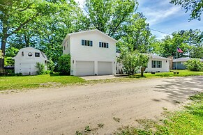 Waterfront Gladwin Home w/ Deck + Fire Pit!