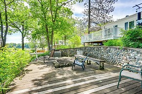 Waterfront Gladwin Home w/ Deck + Fire Pit!