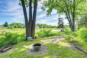 Waterfront Gladwin Home w/ Deck + Fire Pit!