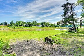 Waterfront Gladwin Home w/ Deck + Fire Pit!