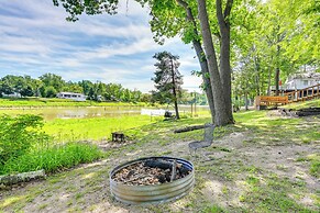 Waterfront Gladwin Home w/ Deck + Fire Pit!