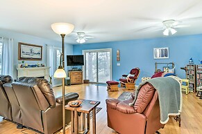 Waterfront Gladwin Home w/ Deck + Fire Pit!