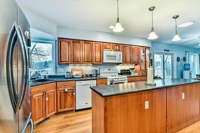 Waterfront Gladwin Home w/ Deck + Fire Pit!