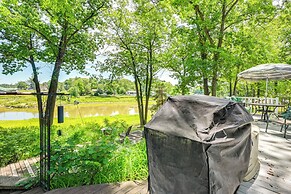 Waterfront Gladwin Home w/ Deck + Fire Pit!