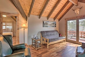 Black Hills Hideaway w/ Wraparound Deck & Hot Tub!