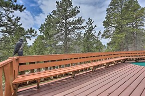 Black Hills Hideaway w/ Wraparound Deck & Hot Tub!