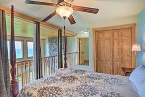 Getaway Chalet in Mars Hill w/ Hot Tub & Views!