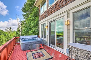 Getaway Chalet in Mars Hill w/ Hot Tub & Views!
