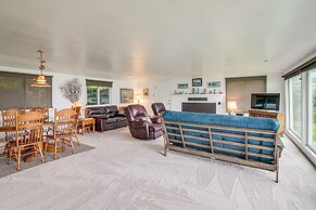 Cliffside Lighthouse Beach Home w/ Ocean View