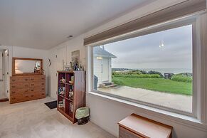 Cliffside Lighthouse Beach Home w/ Ocean View