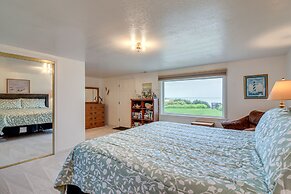 Cliffside Lighthouse Beach Home w/ Ocean View