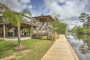 Bay St. Louis House w/ Boat Dock & Launch!