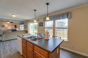 Family Home + Fire Pit & Deck, 11 Miles to Beach!