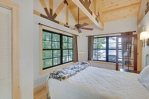 Lakefront Hartford Cabin w/ Canoe & Boat Ramp