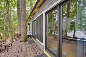 Lakefront Hartford Cabin w/ Canoe & Boat Ramp